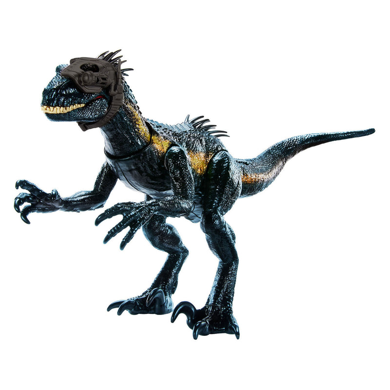 Afbeelding laden in galerijviewer, Mattel jurassic world track n attack indorraptor dino speelfiguur
