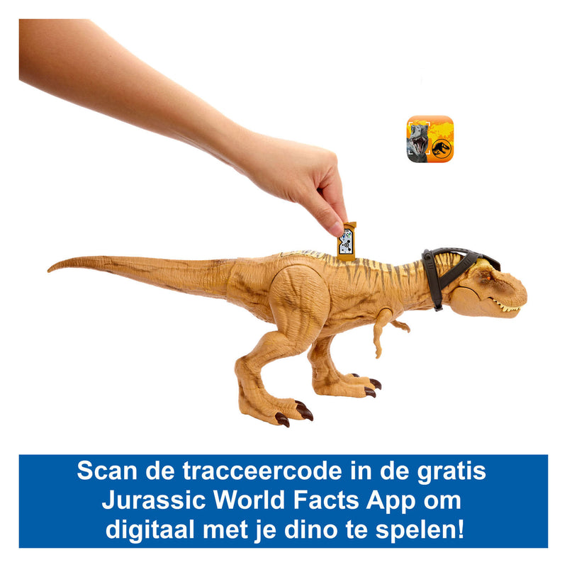 Afbeelding laden in galerijviewer, Mattel jurassic world tyrannosaurus t-rex dinosaurusfiguur
