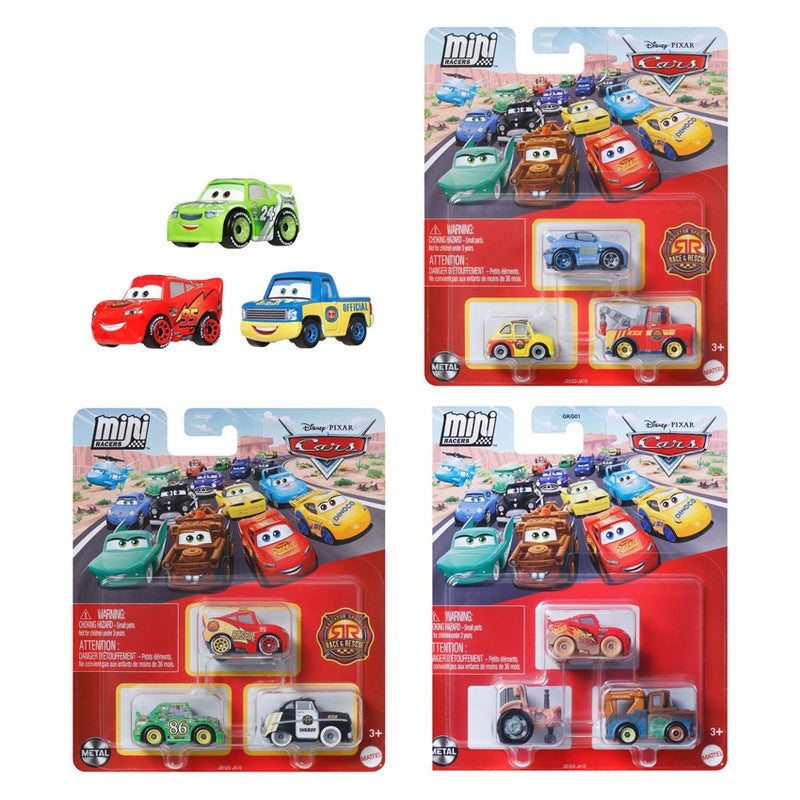 Afbeelding laden in galerijviewer, Mattel disney pixar cars mini racers auto's, 3st.

