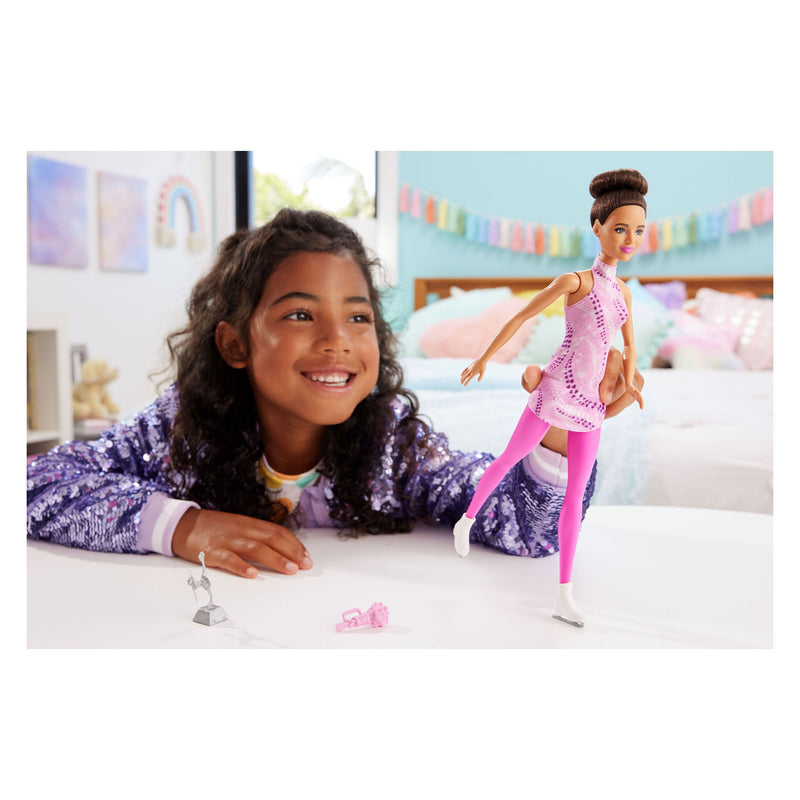 Afbeelding laden in galerijviewer, Mattel barbie kunstschaatsster modepop
