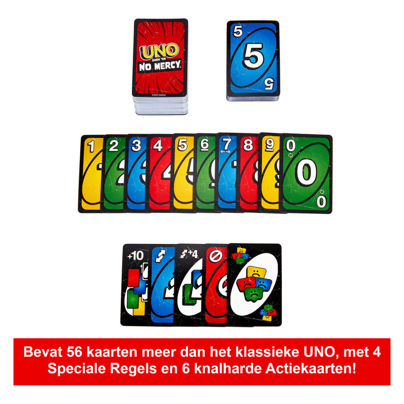 Afbeelding laden in galerijviewer, Mattel uno show 'em no mercy kaarstpel
