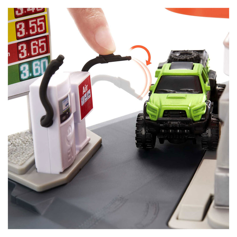 Afbeelding laden in galerijviewer, Mattel Matchbox Action Drivers Benzinestation Speelset
