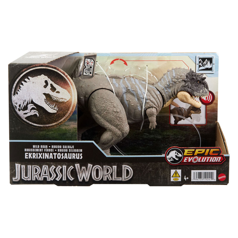 Afbeelding laden in galerijviewer, Mattel Jurassic World Wild Roar Ekrixinatosaurus Speelfiguur
