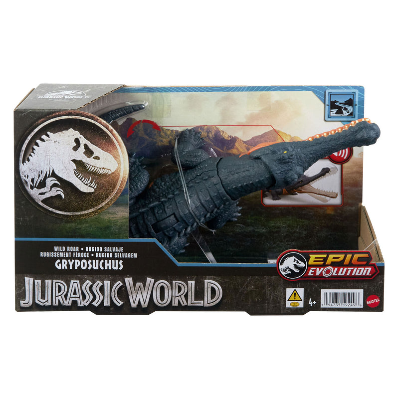 Afbeelding laden in galerijviewer, Mattel Jurassic World Brullende Gyropsuchus Dinosaurus Speelfiguur
