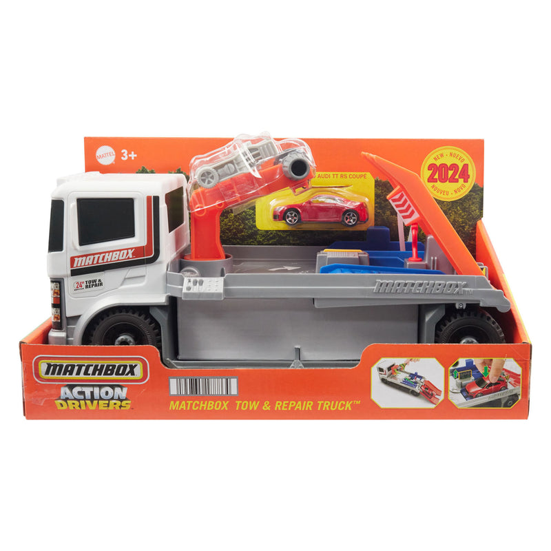 Afbeelding laden in galerijviewer, Mattel matchbox reperatie- en takelwagen
