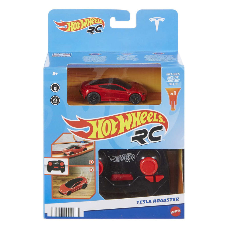 Afbeelding laden in galerijviewer, Hot Wheels RC Tesla Roadster Bestuurbare Auto
