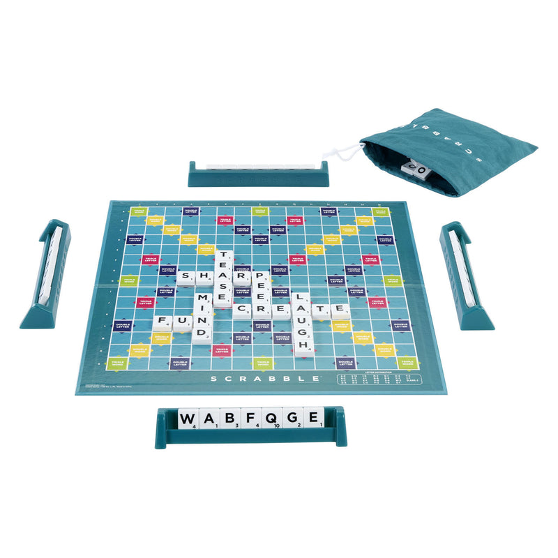 Afbeelding laden in galerijviewer, Mattel scrabble 2in1 bordspel
