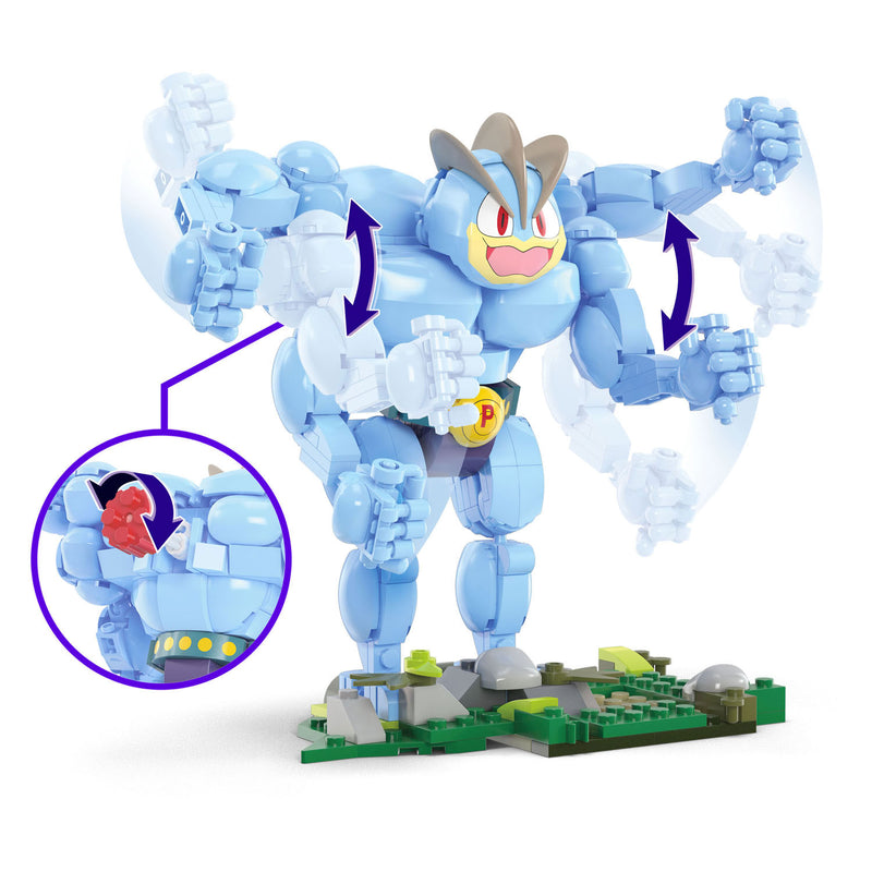 Afbeelding laden in galerijviewer, Mattel mega construx pokémon machamp bouwset - 399dlg.
