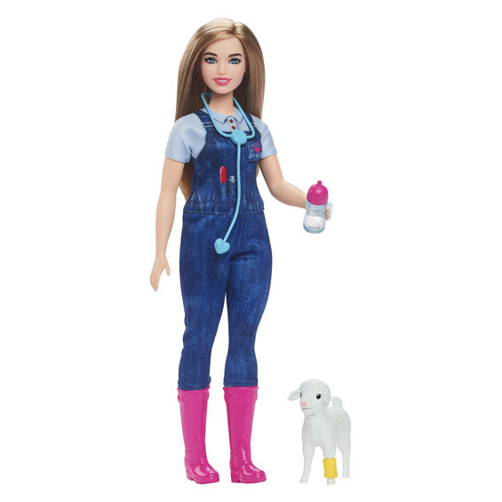Afbeelding laden in galerijviewer, Mattel barbie modepop veearts
