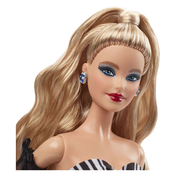 Afbeelding laden in galerijviewer, Mattel barbie 65ste blauwe saffieren verjaardag modepop
