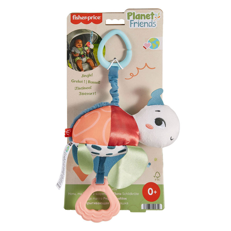 Afbeelding laden in galerijviewer, Fisher price planet friends knuffel schildpad

