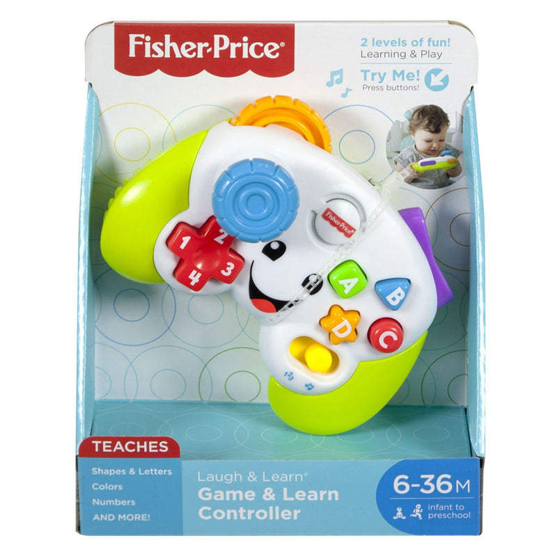 Afbeelding laden in galerijviewer, Fisher-price leerplezier spelen en leren controller - muzikaal babyspeelgoed met lichtjes
