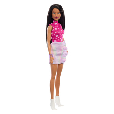 Barbie fashionista rock pink und metallic - modepop