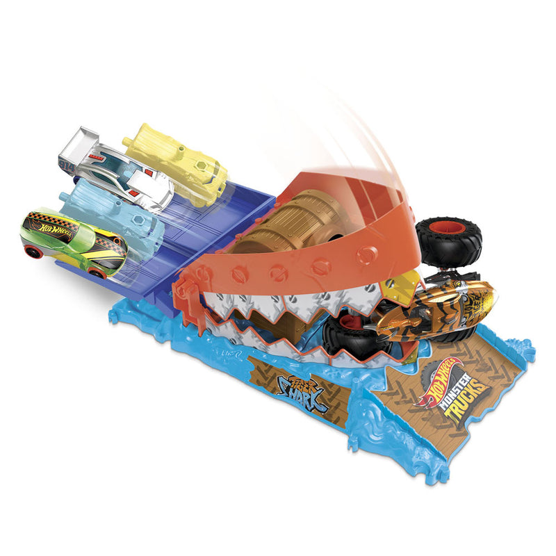 Afbeelding laden in galerijviewer, Hot Wheels Arena Smashers Schathappers Uitdaging Speelset
