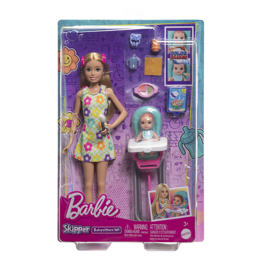 Mattel barbie skipper oppas speelset