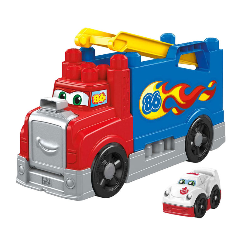 Afbeelding laden in galerijviewer, Mattel mega bloks bouw- en racetruck - 16dlg.
