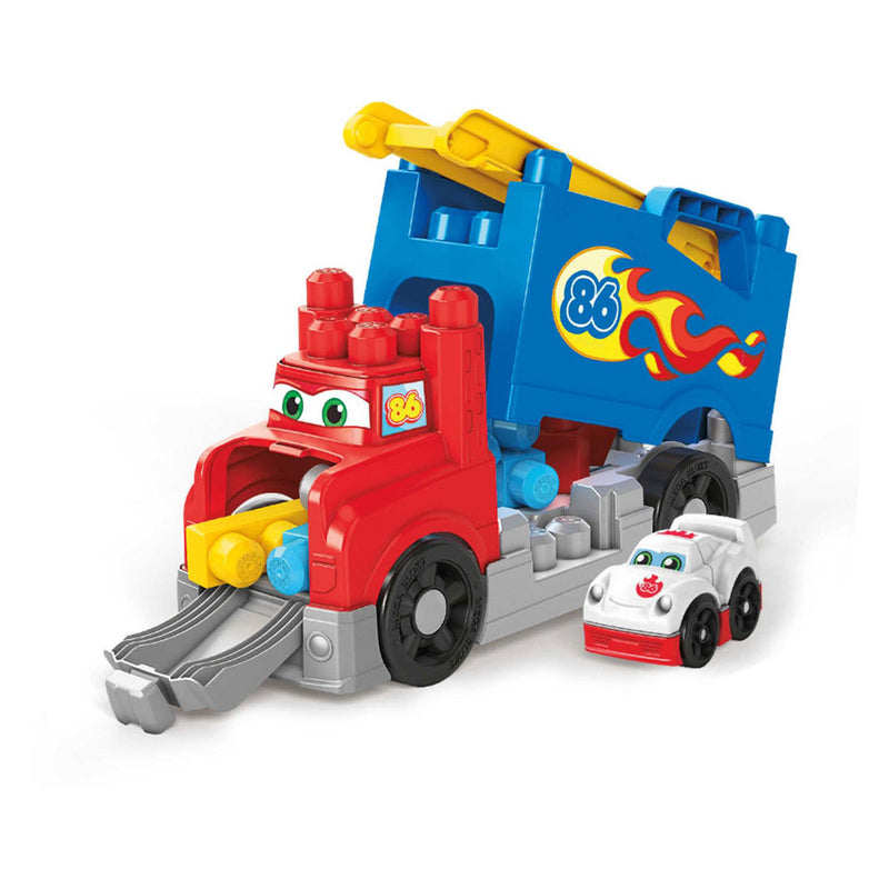 Afbeelding laden in galerijviewer, Mattel mega bloks bouw- en racetruck - 16dlg.
