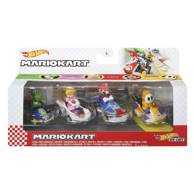 Afbeelding laden in galerijviewer, Hot Wheels Mario Kart, 4st.
