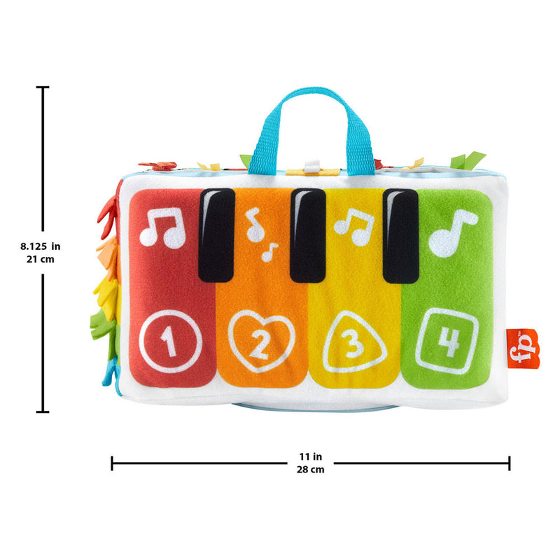 Afbeelding laden in galerijviewer, Fisher Price Trappel en Speel Zachte Piano
