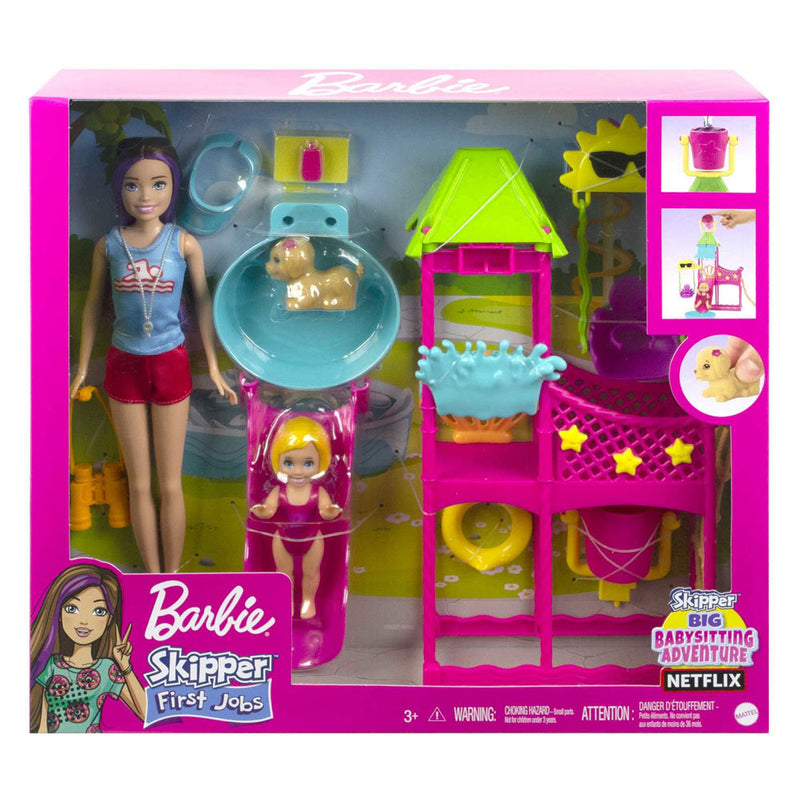 Afbeelding laden in galerijviewer, Mattel barbie skipper eerste baantje waterpark
