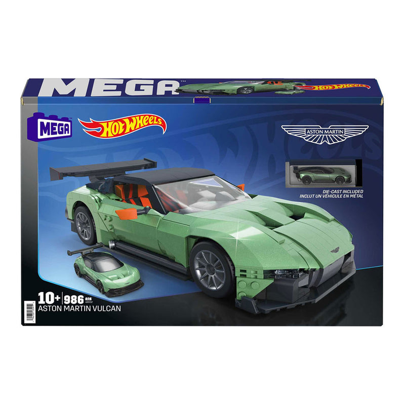 Afbeelding laden in galerijviewer, Mattel mega hot wheels aston martin vulcan bouwset - 986dlg.
