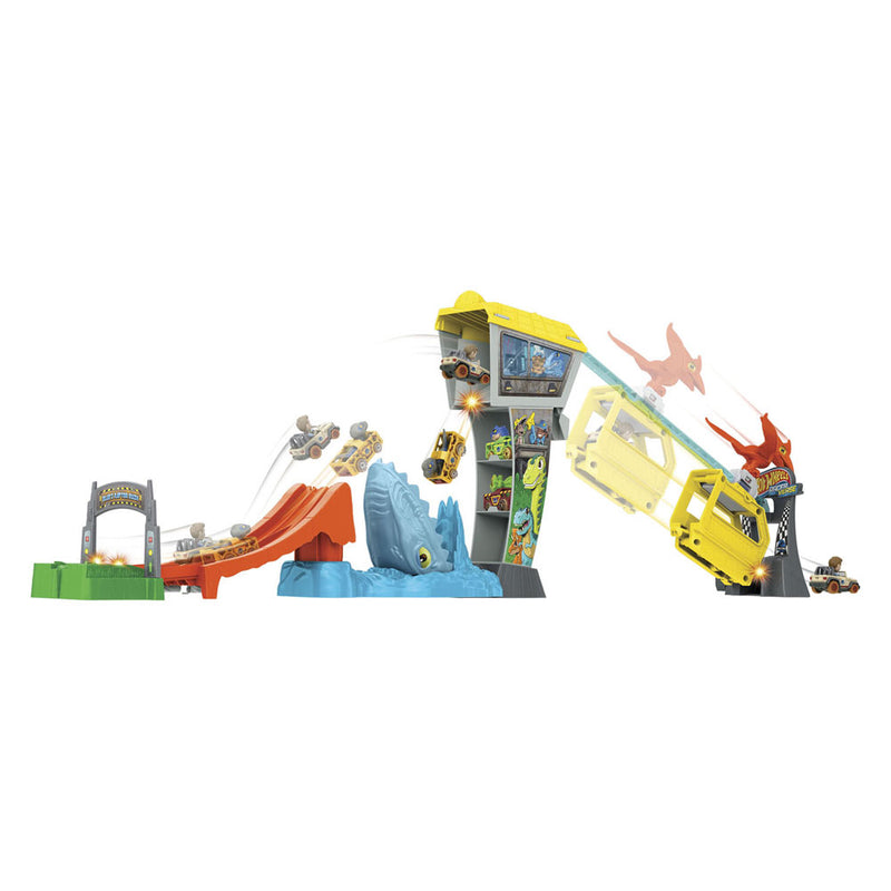 Afbeelding laden in galerijviewer, Hot wheels racer verse blue's raptor rush speelset
