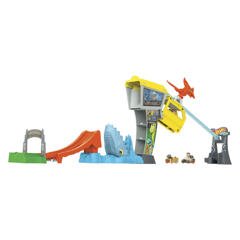 Afbeelding laden in galerijviewer, Hot wheels racer verse blue's raptor rush speelset
