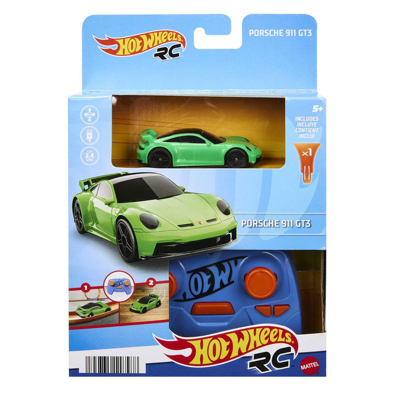 Afbeelding laden in galerijviewer, Hot Wheels RC 1:64 Porsche 911 Bestuurbare Auto

