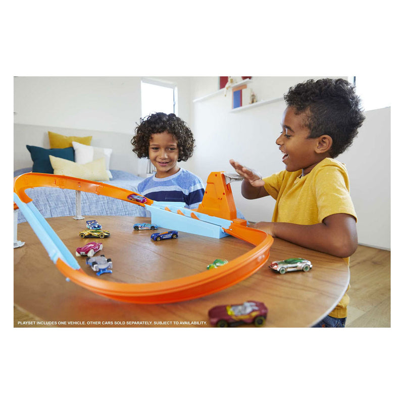 Afbeelding laden in galerijviewer, Hot wheels rapid raceway speelset
