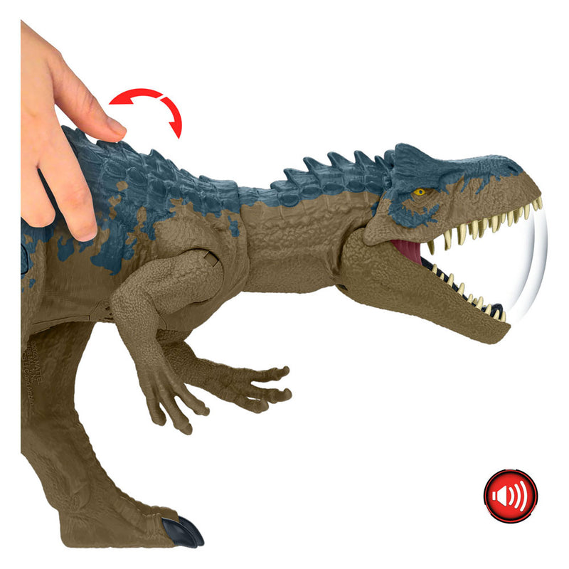 Afbeelding laden in galerijviewer, Mattel jurassic world allosaurus dinosaurus speelfiguur
