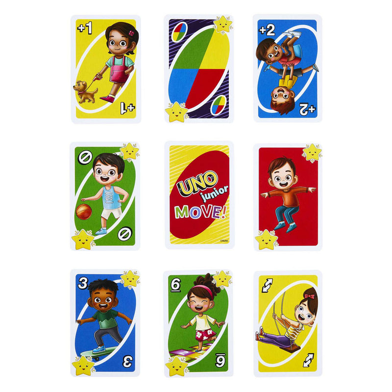 Afbeelding laden in galerijviewer, Uno junior move! kaartspel
