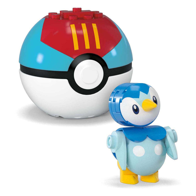 Afbeelding laden in galerijviewer, Mattel mega construx pokémon bouwset - piplup en togepi
