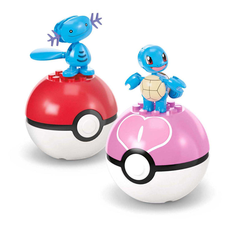 Afbeelding laden in galerijviewer, Mattel mega construx pokémon bouwset - magikarp, shellder en quaxly
