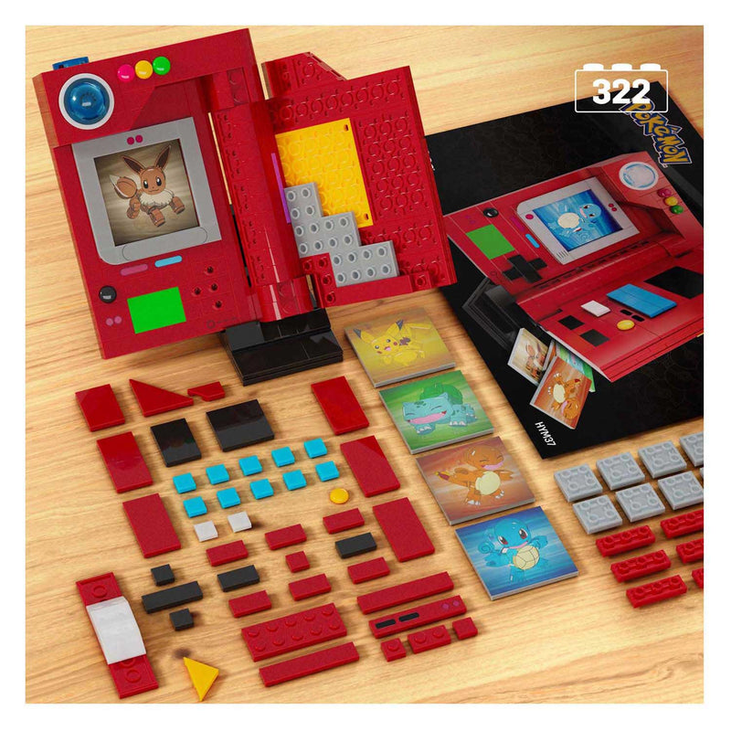 Afbeelding laden in galerijviewer, Mega bloks mega construx pokémon bouwset - pokédex kanto regio
