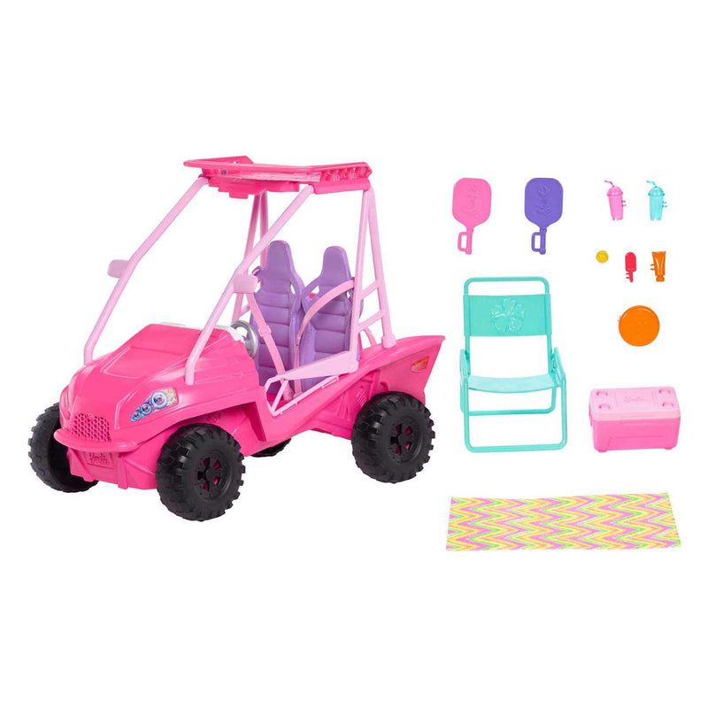 Afbeelding laden in galerijviewer, Barbie mysteries beach detectives ultieme strandbuggy, pop, voertuig en accessoires
