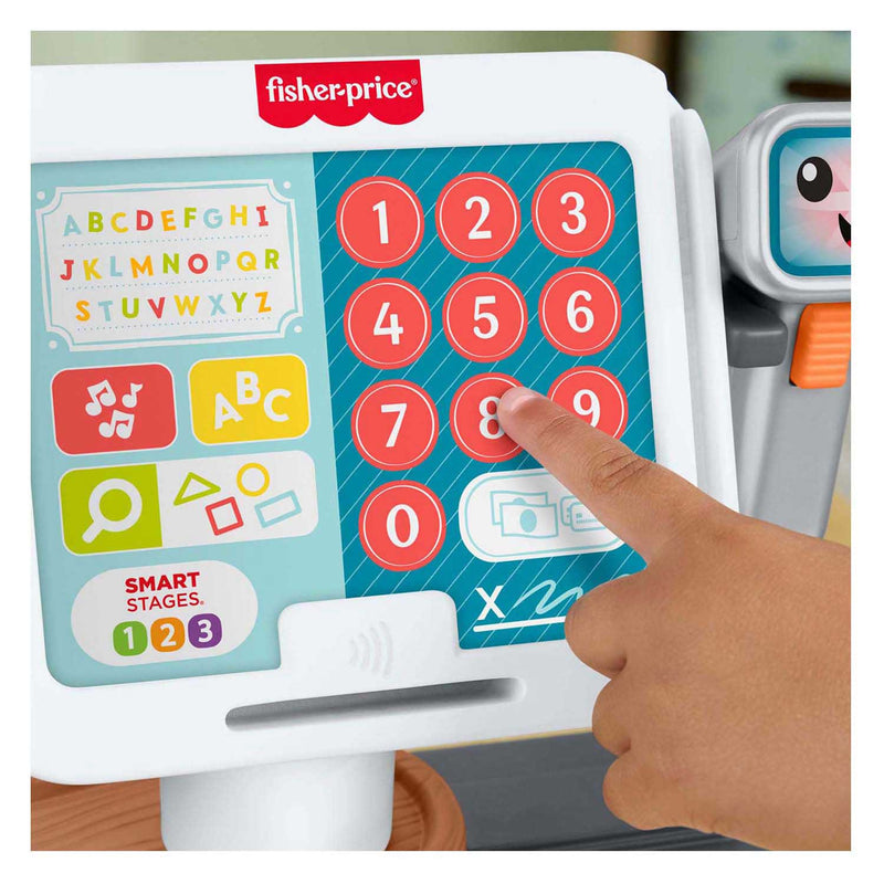 Afbeelding laden in galerijviewer, Mattel fisher price balie en kassa
