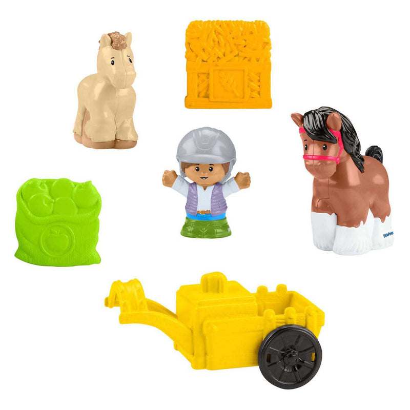 Afbeelding laden in galerijviewer, Fisher-price little people vriendelijke paardenstal - speelfiguur
