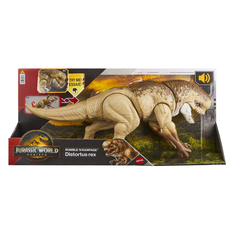 Afbeelding laden in galerijviewer, Mattel jurassic world rebirth distortus rex

