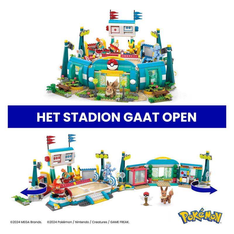 Afbeelding laden in galerijviewer, Mattel mega construx pokémon bouwset - training stadium
