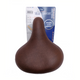 Selle comfort retro medium zadel bruin. met smart foam techniek, zonder strop
