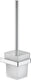 Plieger altea wc borstel met houder – wandmontage – geborsteld chroom