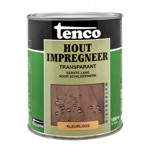 Touwen tenco houtimpregneer transparant kleurloos 1l