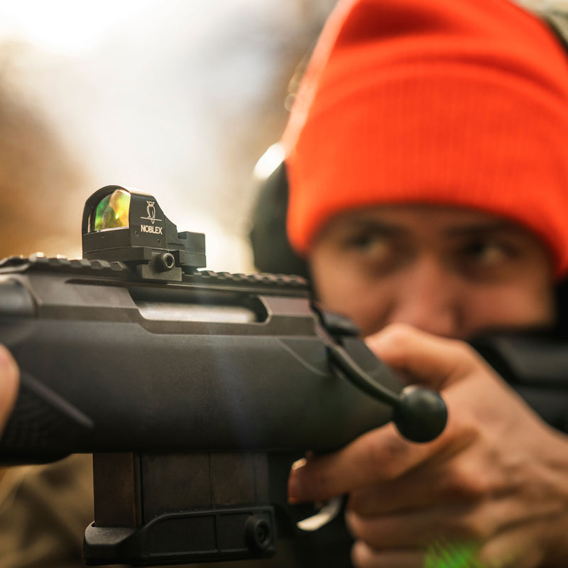 Afbeelding laden in galerijviewer, Noblex red dot nv 1x25 os (7.0 moa)
