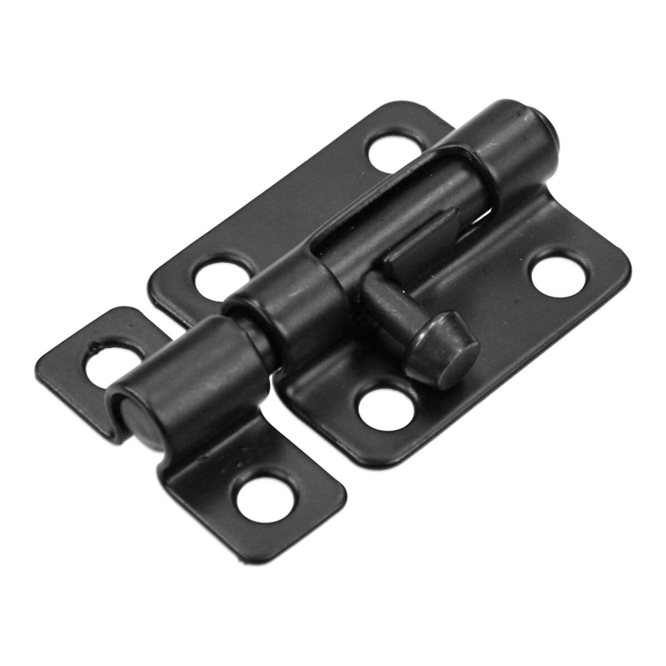 Afbeelding laden in galerijviewer, Mack 1071195 - 2 grendels zwart a 45 mm b 19 mm | 6 stuks
