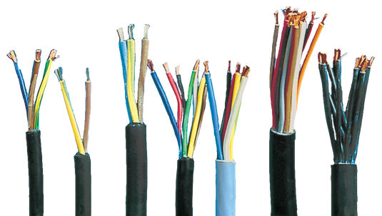 7-aderig vmvl 6x1.5mm² + 1x2.5mm² zwart mtr