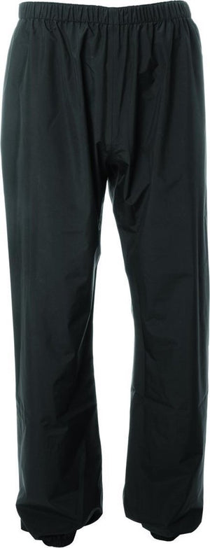 Agu go regenbroek essential unisex - regenkleding voor dames en heren - zwart - waterdicht en ademend - xs