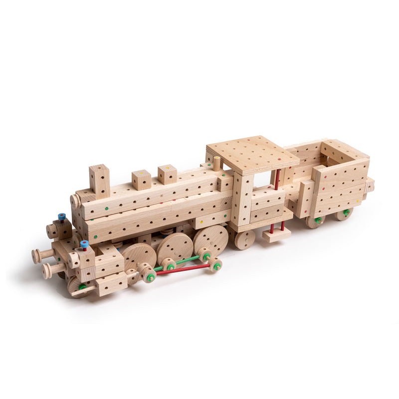 Afbeelding laden in galerijviewer, Matador Explorer E717 Constructieset Hout, 717dlg.
