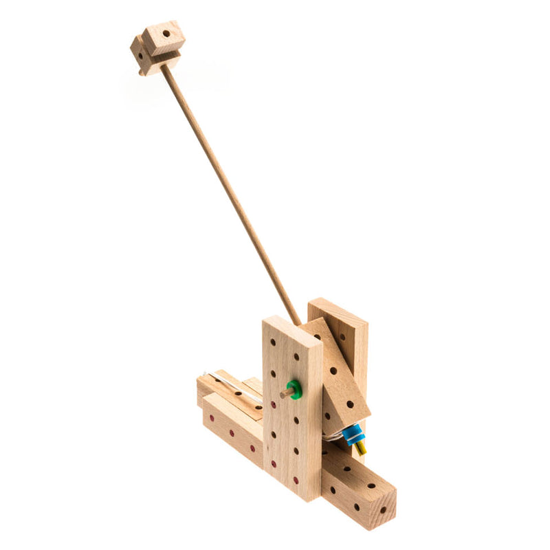 Afbeelding laden in galerijviewer, Matador explorer catapulte constructieset hout, 60dlg.
