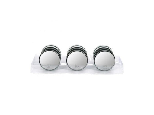 Source balance reis-supervergrotingsspiegel met 2 zuignappen 10x vergrotend 8,8 cm doorsnee
