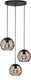 Eglo almanzora hanglamp - e27 - ø 46.5 cm - zwart koper